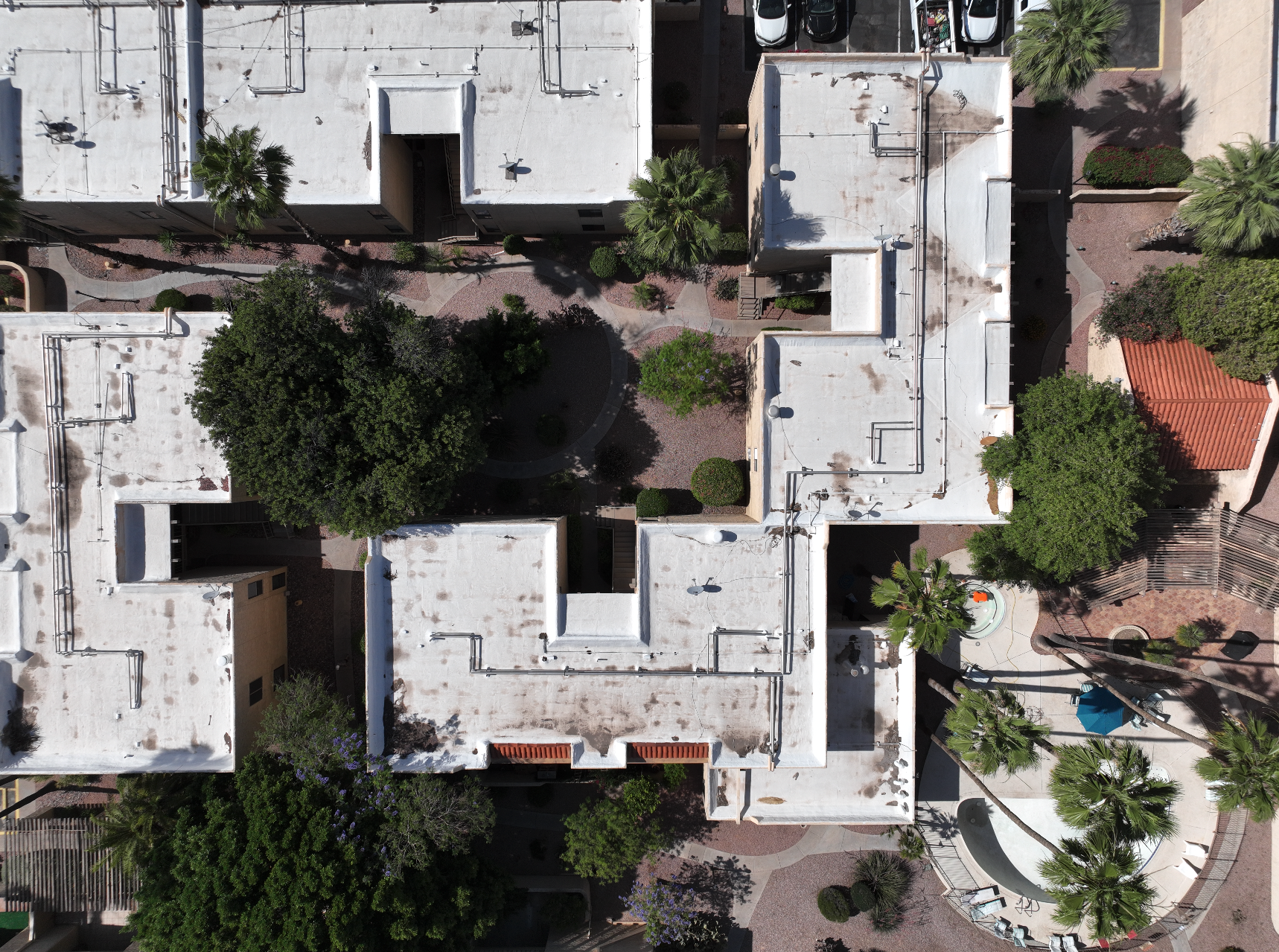 Aerial Drone Roof Inspection